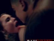 Tied up girl banged by tattooed guy