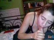 Girlfriend Ruined Orgasm in her mouth