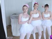 Ashley Anderson and her ballerina bffs fucked