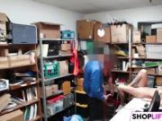 Teen Shoplifter Is In A Tight Corner