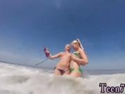 Lesbians play with food first time The hottest surfer chicks