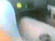 beautiful higab girl in the car