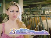Sex robot malfunctions and cheats on her master in a barn