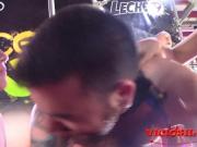 Carolina Abril & Soraya Wells funny porn show at SEMAD 2017