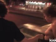 Hot babe bound and ass fucked with squirting orgasms.