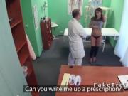 Doctor fucks patient in different positions