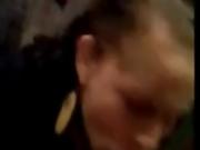White brunette enjoys a fully hard BBC