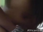 Black chicks satisfying each other