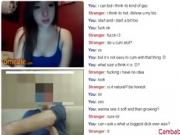 Omegle babe getting nasty hot ass pretty babe