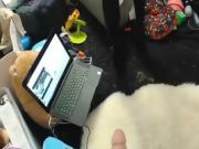 Sexy teen babe Blue Hair on Webcam