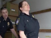 Trike patrol anal Black suspect taken on a harsh ride