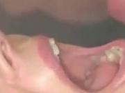 She loves to eat warm cum