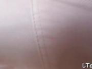Superb anal shag for babe
