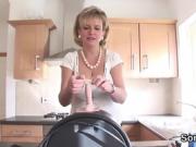 Adulterous british milf lady sonia displays her huge tits