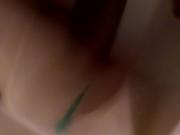 Shower masturbation solo