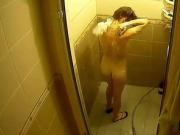 spying my busty showering step sister