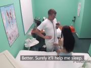 Busty petite teen patient bangs doctor