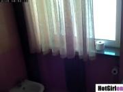 Hidden Cam - Ana from Madrid a Day in My House HD