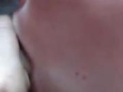 Awesome blowjob ends with jizz clodded mouth