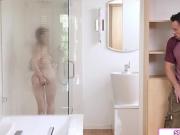 Dude fucks his stepsis in the shower
