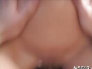 Frisky gal gets hot and stuffs her mouth and pussy with dick