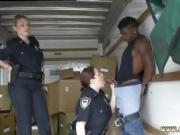 Huge tit interracial orgy first time Black suspect taken on a