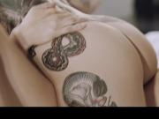 Blonde babe facesits her sexy team mate