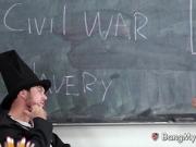 Naughty History Teacher Bangs Petite Teen Student