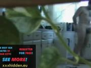 wife sucks the plumber on cam
