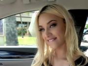 stranded Jolie gets fuck in the car