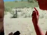 Nude Beach - Little Tits Mature BBC Bareback