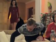 Stepmom catches hot Spanish teen having sex and joins in