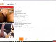 hot omegle teen masturbate with huge cock