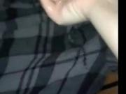 Nice amateur chick blowjob under the table