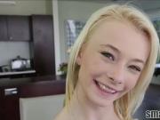 Very Tiny & Cute Blonde Teen Fucked To Orgasm POV