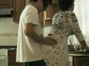 Virgin Son First Time Anal With His Mom In Kitchen