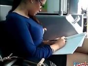 Sexy Legs and Heels on Bus