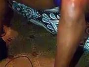 upskirt after street party