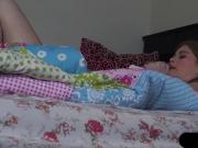 Petite stepsis having a nasty dream about her stepbro