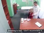 Fake doctor banging hot blonde patient