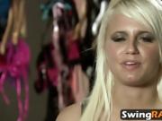 Couples get together for some couple swapping action