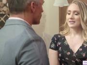 Man gets massage from his daughterinlaw
