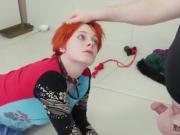 Extreme pain crying first time Cummie, the Painal Cum Cat