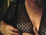 granny with saggy tits on cam