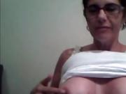 Slut wife show nipples in the office Madame Butterfly