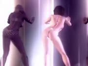 3D Busty Stripper Best Animation Nude