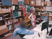 Shoplifting Teen Dolly Gets Punished