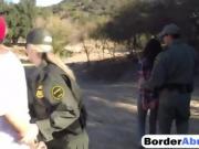 Lucky guy fucks two amazing teens at the border