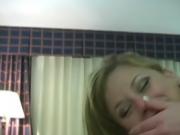 Blonde Haired Milf Shows Her Skills On Sucking Dick