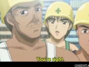 Hentai sweetheart giving blowjob to her BF